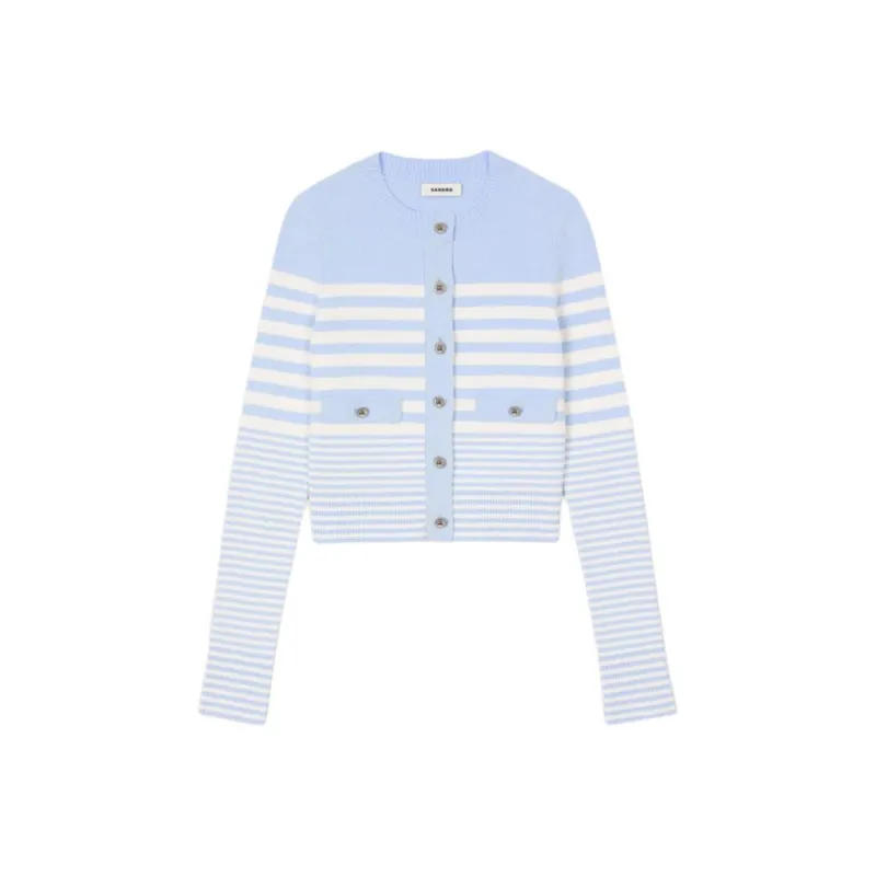Sandro Striped Cardigan-0