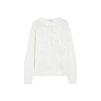 Max Mara Farea Crochet knit Sweater