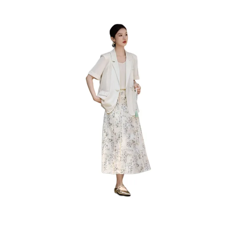 XWI Business Suits Women's Ecru-0
