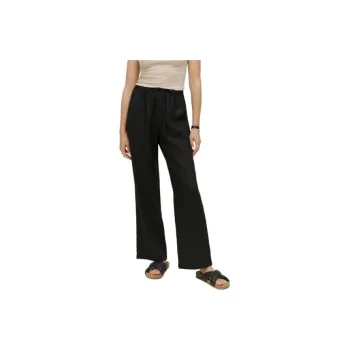 REFORMATION Olina Linen Pant Casual Pants Women's Black