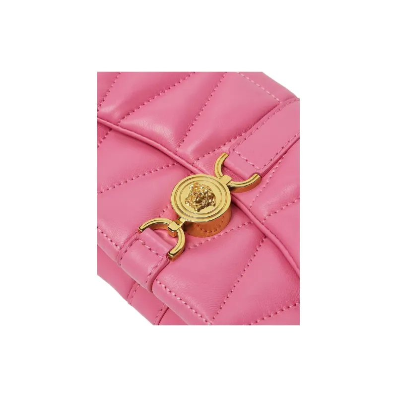 FANSIZHE Kleio Lambskin Shoulder Bag Mini Women's Pink-3