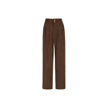FHMY Casual Pants Women's Mocha