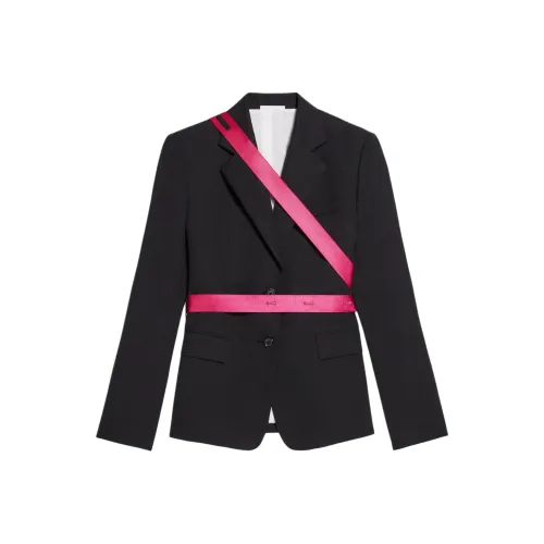 Helmut Lang Seatbelt Single-Breasted Blazer