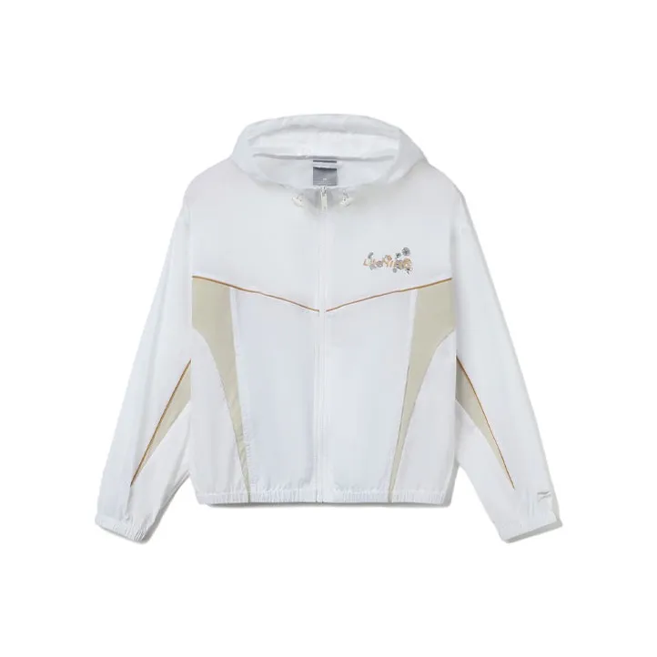 LiNing Sports Fashion Collection Trench Coat Women's White-0