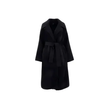 PINKO Uvaggio Belted Fur Coat