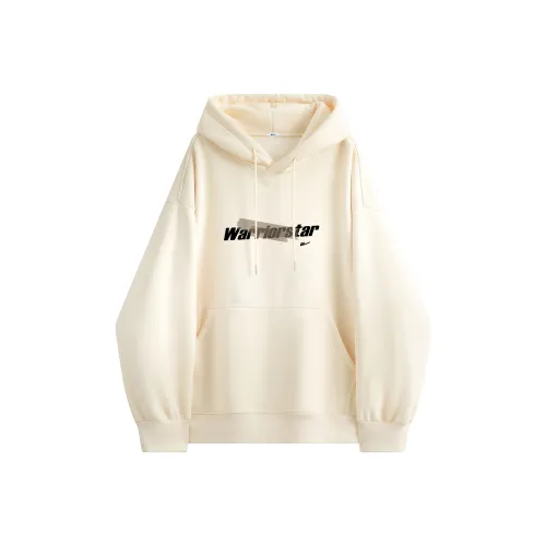 Warrior Huichao Riding The Wind Collection Sweatshirt Unisex Apricot
