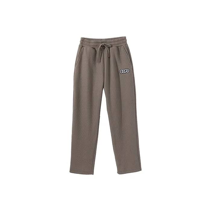 EOFO Straight Thickened Casual Pants Women's-10
