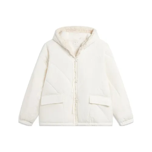 LiNing x LEAGUE OF LEGENDS Puffer Jacket Women's Ecru