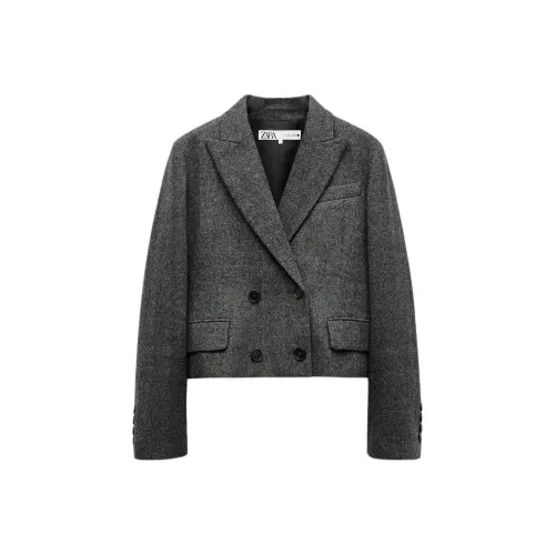 ZARA ZW Series Business Suit Women's Gray