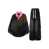 Black Top+Black Pants