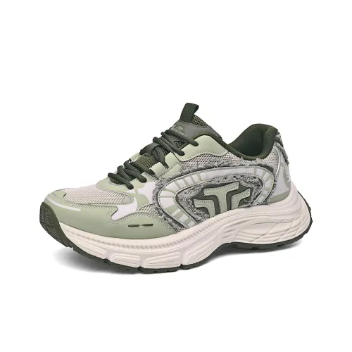 TCELLARS Abrasion Resistant, Breathable, Supportive, Lightweight, Height Increasing Low Top Chunky Sneakers Men's