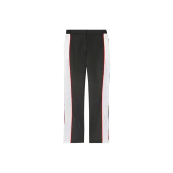 Burberry Knitted Sports Pants Women's Black