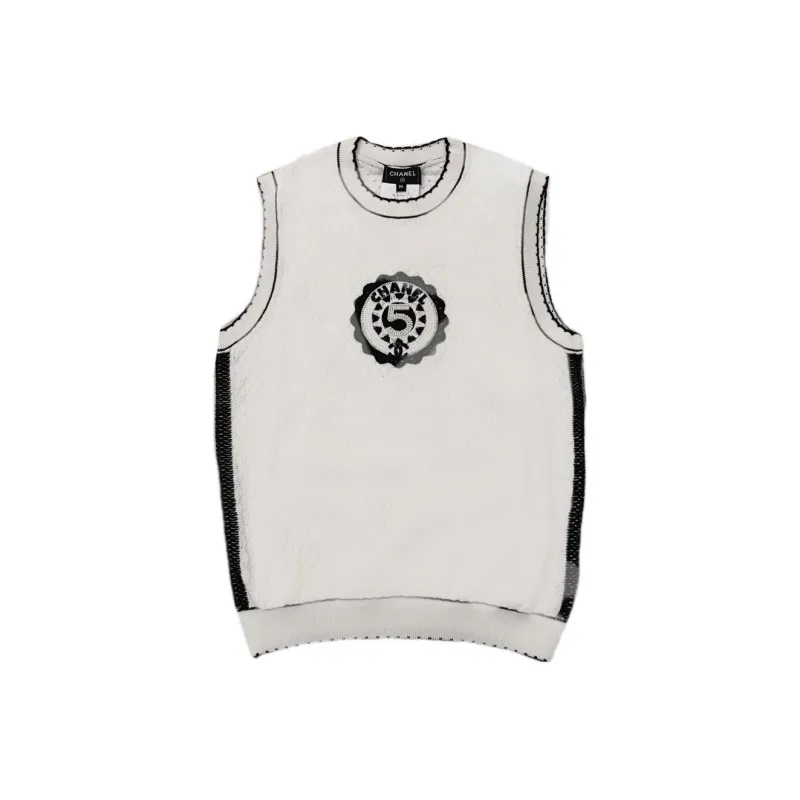 CHANEL Vests Women's White-0