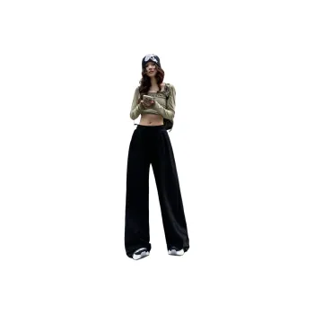 FHMY Casual Pants Women's Black