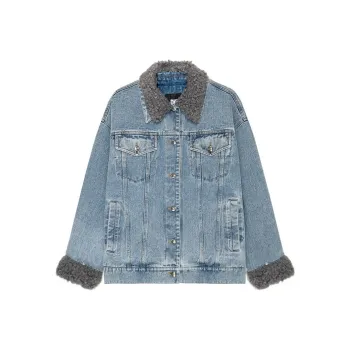DKNY Denim Jacket Women's Light Blue