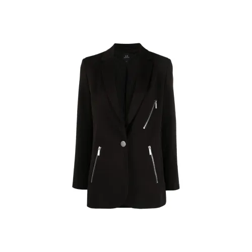 ARMANI EXCHANGE Zip pockets Single breasted Blazer