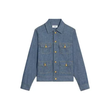 CELINE SS23 Denim Jacket Women's Blue