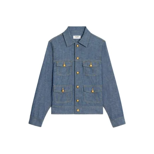 CELINE SS23 Denim Jacket Women's Blue