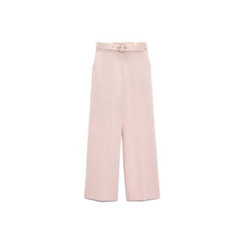 ZARA Casual Pants Women's Light Pink Red