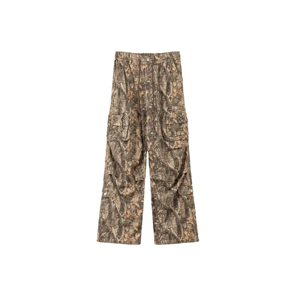 NO ONE ELSE 2024 Fall High Rise Casual Pants Unisex-0