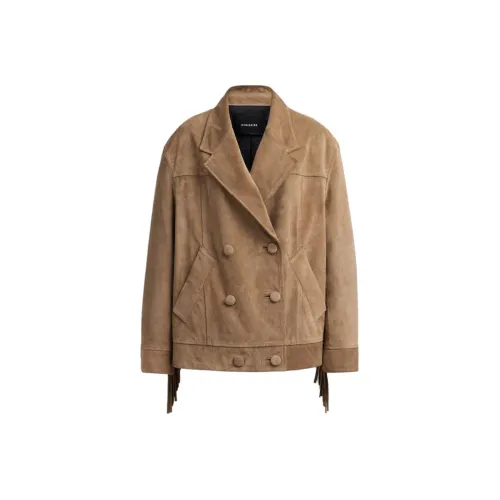 COACH SS24 Homme Jacket Women's Khaki