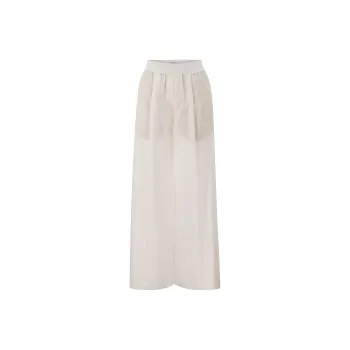 Brunello Cucinelli Elasticated Waistband Wide Leg Trousers