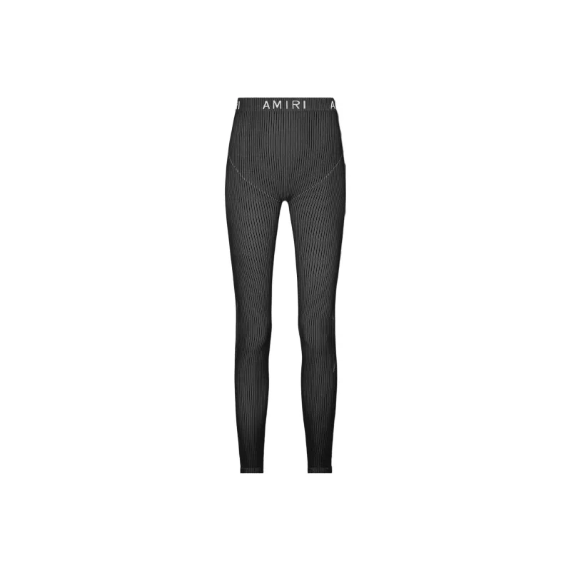 AMIRI Knitted Sweatpants Women's Black-0