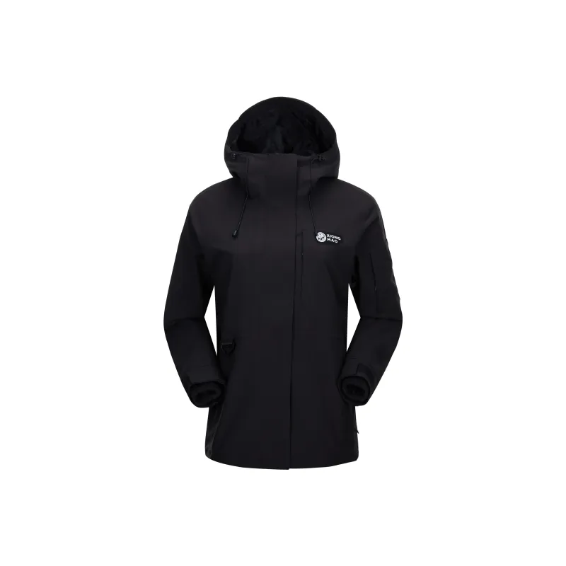 Panda Carefree Play Series Windproof And Rainproof Thermal Windbreaker Jacket Women's-12