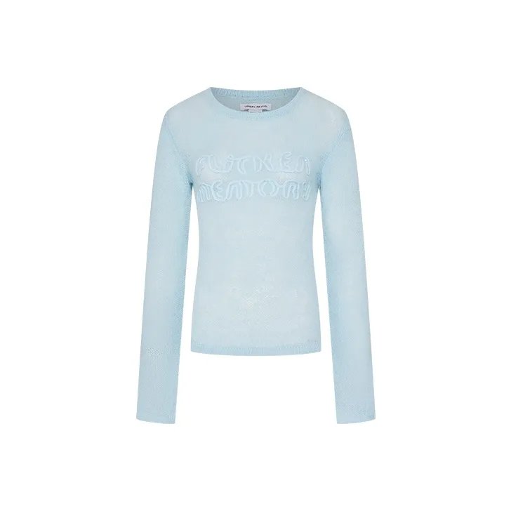 URBAN REVIVO Knitwear Women's Light Blue-0