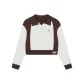 Multicolor Hoodie-Brown & White Multicolor