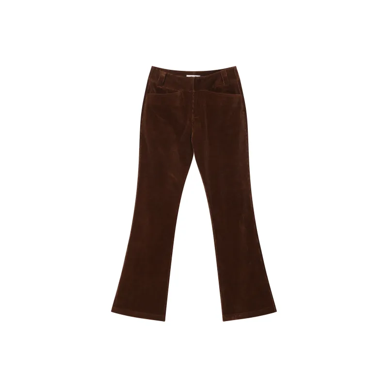 RUNTOTHEFUTURE Casual Pants Women's Coffee-0