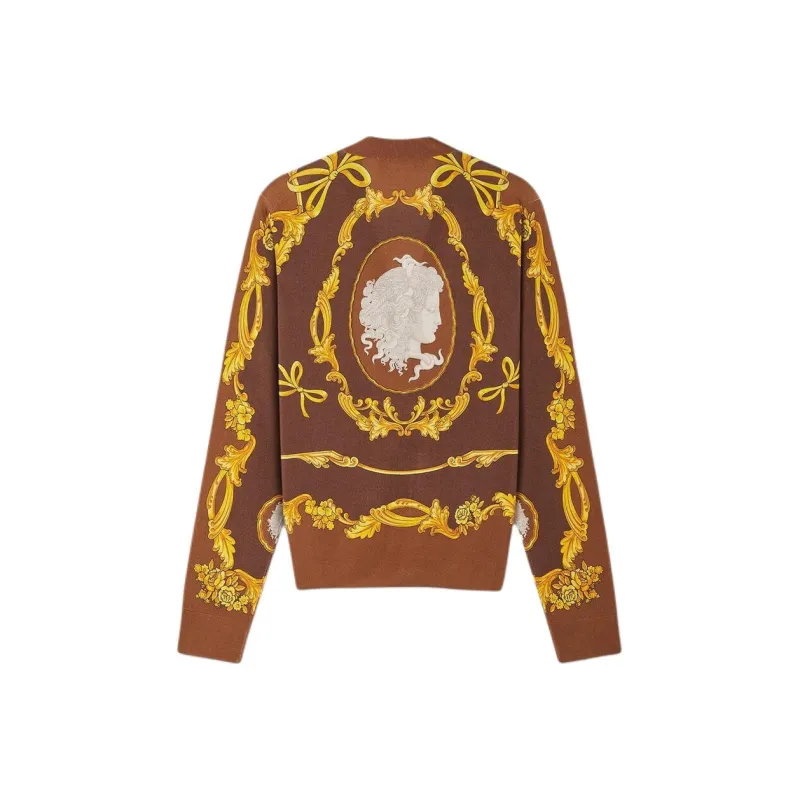 VERSACE Medusa Knitwear Men's Print-1