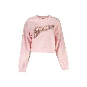 GUESS JEANS Sweatshirt Women's Pink