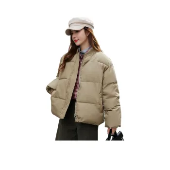 Emodues Puffer Jacket Women's Autumn Green