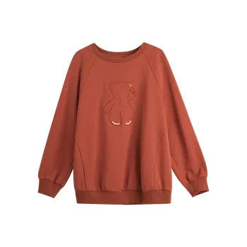 Olrain Sweatshirt Women's Orange Brown