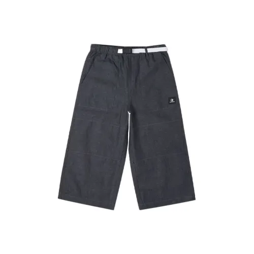 Converse Casual Pants Women's Black Gray Color