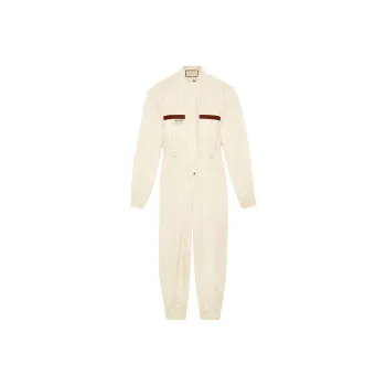 GUCCI SS22 Cargo Pants Women's White