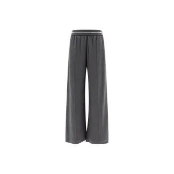 Brunello Cucinelli High-Waist Pleated Trousers