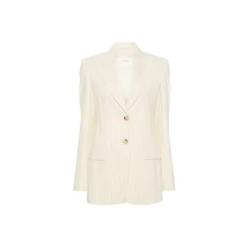 SportMax Striped Single Breasted Jacket