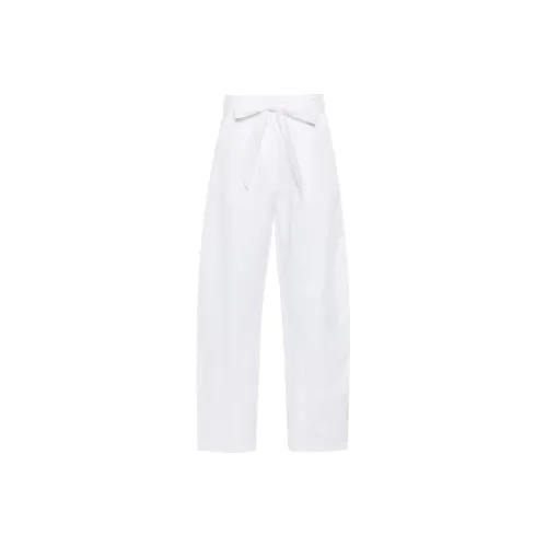 PINKO High-Waisted Barrel-Leg Trousers
