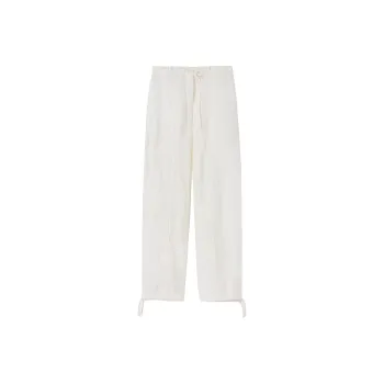 JIL SANDER Wide Leg Drawstring Trousers