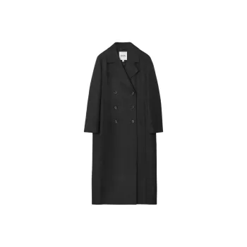 COS Coats Women's Charcoal Black