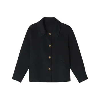 PSALTER Coats Women's Navy Blue