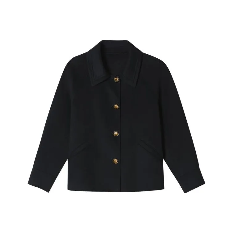 PSALTER Coats Women's Navy Blue-0