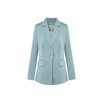 BBLLUUEE Business Suit Women's Morning Sky Green