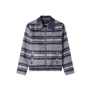 LOUISY AO Cropped Coats Women's Blue