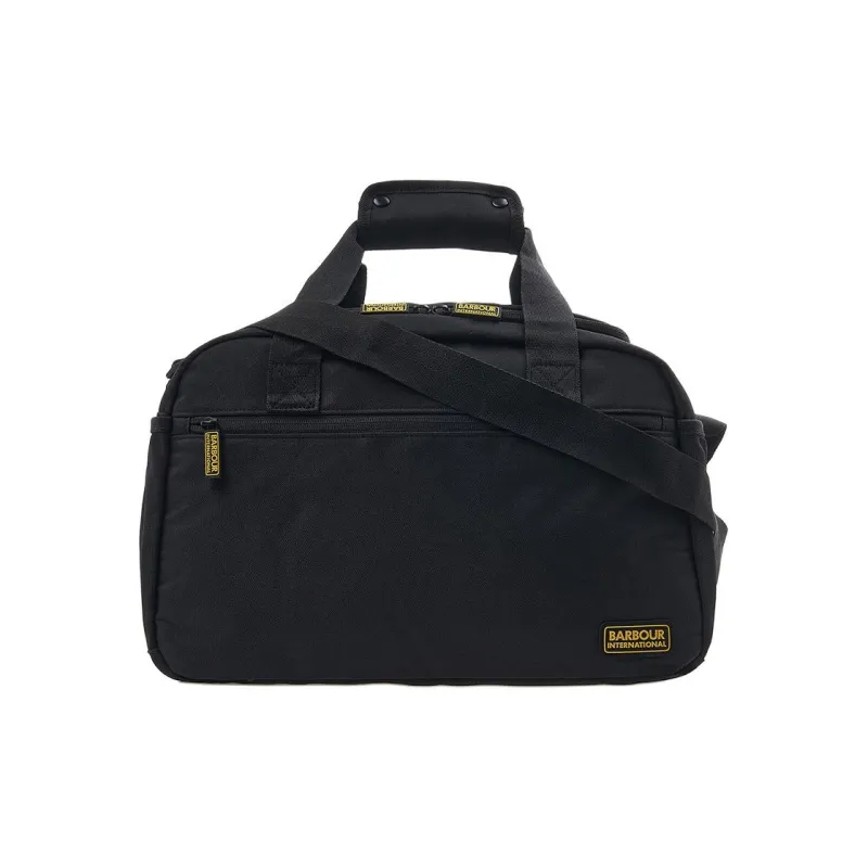 BARBOUR Polyester Shoulder Bag, Crossbody Bag, Handbag Men's Black-0
