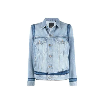 PINKO Denim Jackets Women's Blue