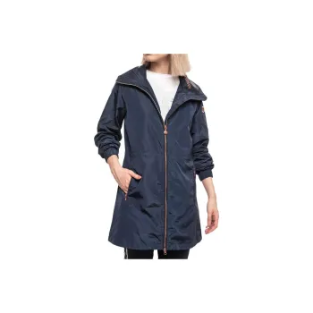 EMPORIO ARMANI Trench Coat Women's Blue