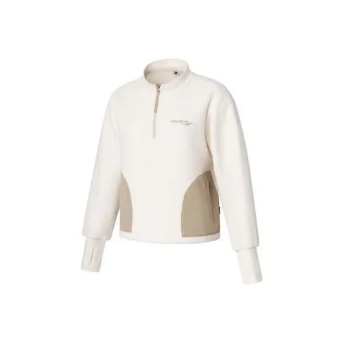 Saucony Velvet Jackets Women's Moon White
